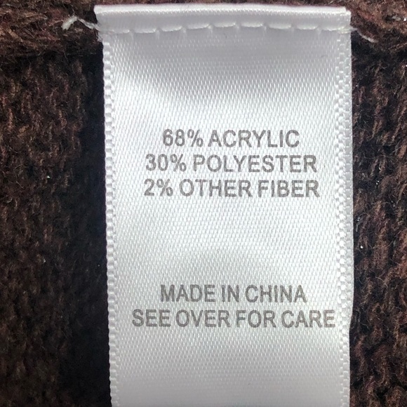 Fortune + Ivy brown button tab detail open long cardigan sweater NWOT sz XS - Picture 5 of 7